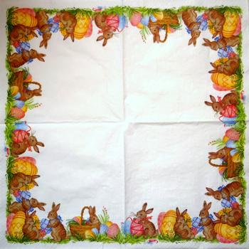 184 Rabbits:  unnatürlich - 3-ply - 35x35 cm